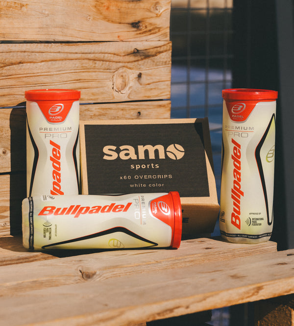 Pack 3 Botes Bullpadel x 60 SAMO